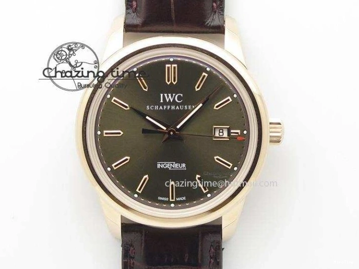 MIROTIME 0417 Durable Big Pilot 5019 Ceramic Case Black Dial Green Markers Asian 23J 7396